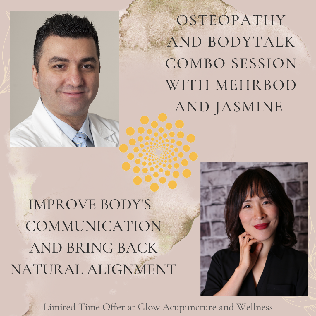 Offering the osteopathy and BodyTalk combo session